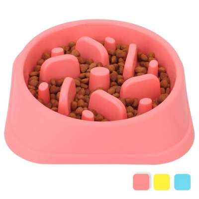 Factory price portable slow feeder large novelty collapsable dog food bowl