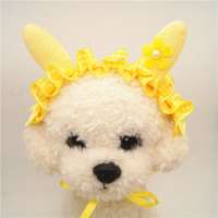 Cartoon animal design lovely dog hat for small animal cute pet cap