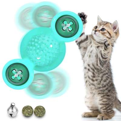 High quality cat toys interactive chew toys with Suction Cup for indoor