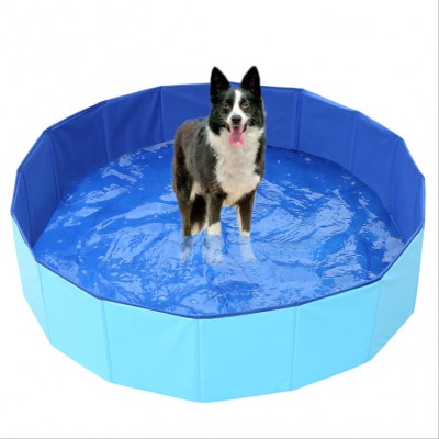 OEM Portable Foldable Collapsible Folding Kiddie Dog Pool for Dogs